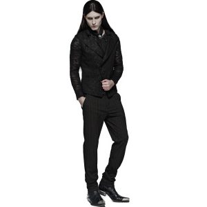Acheter PUNK RAVE Gilet Gothique ‘Nostalgic Lover’ Noir 23