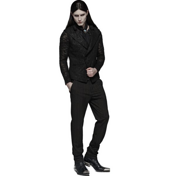 Acheter PUNK RAVE Gilet Gothique ‘Nostalgic Lover’ Noir 6
