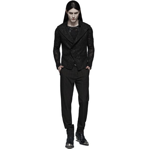 Acheter PUNK RAVE Gilet Gothique ‘Nostalgic Lover’ Noir 7