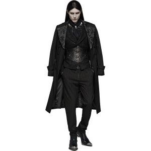 Acheter PUNK RAVE Gilet Gothique ‘Nostalgic Lover’ Noir 27
