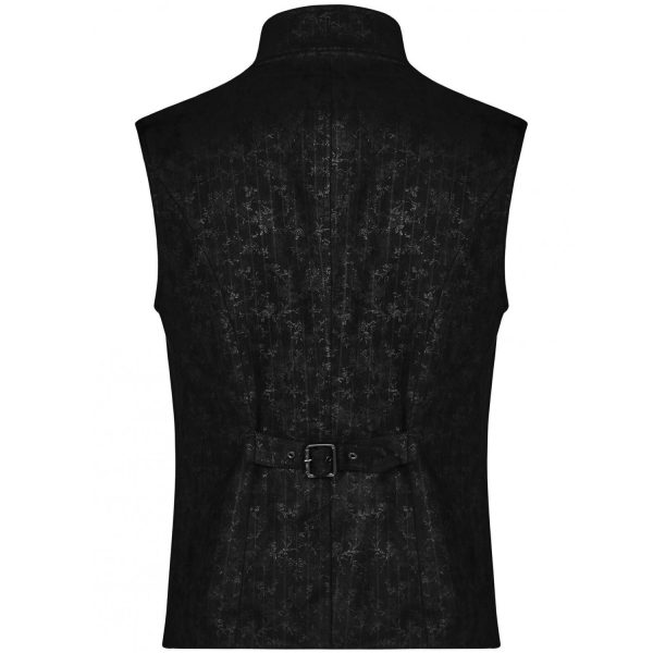 Acheter PUNK RAVE Gilet Gothique ‘Nostalgic Lover’ Noir 10