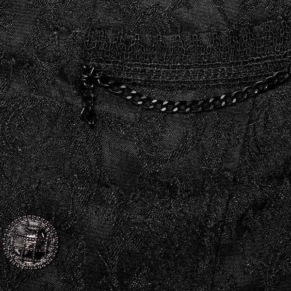 PUNK RAVE Gilet ‘Lycidas’ En Jacquard Noir Acheter 12