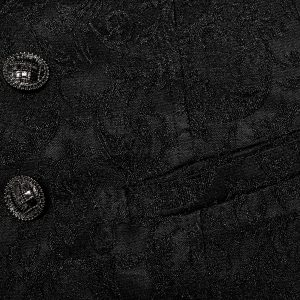 PUNK RAVE Gilet ‘Lycidas’ En Jacquard Noir Acheter 38