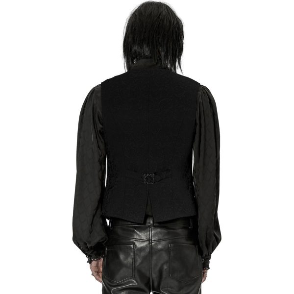 PUNK RAVE Gilet ‘Lycidas’ En Jacquard Noir Acheter 4