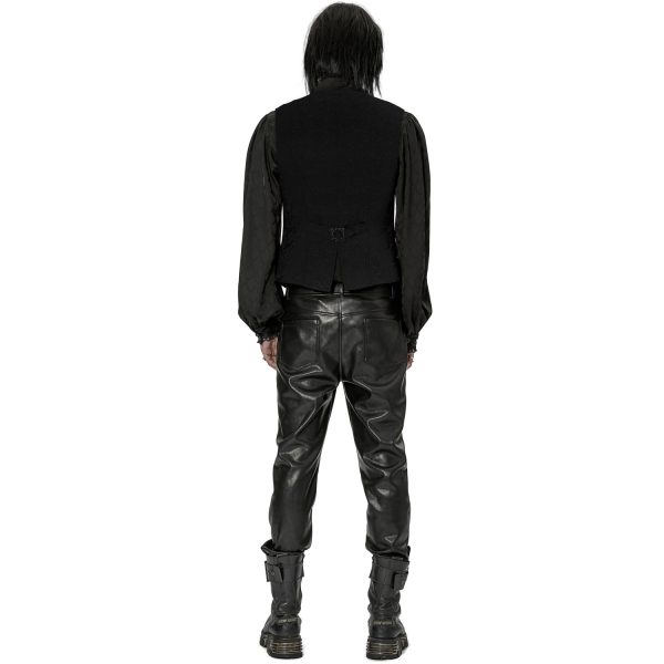 PUNK RAVE Gilet ‘Lycidas’ En Jacquard Noir Acheter 7