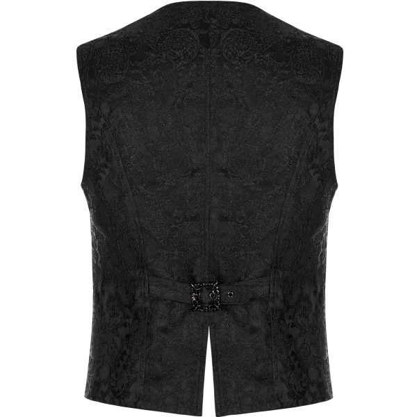 PUNK RAVE Gilet ‘Lycidas’ En Jacquard Noir Acheter 10