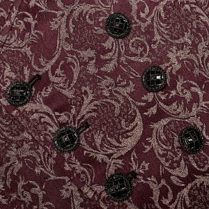 soldes ligne PUNK RAVE Gilet ‘Lycidas’ En Jacquard Rouge 35