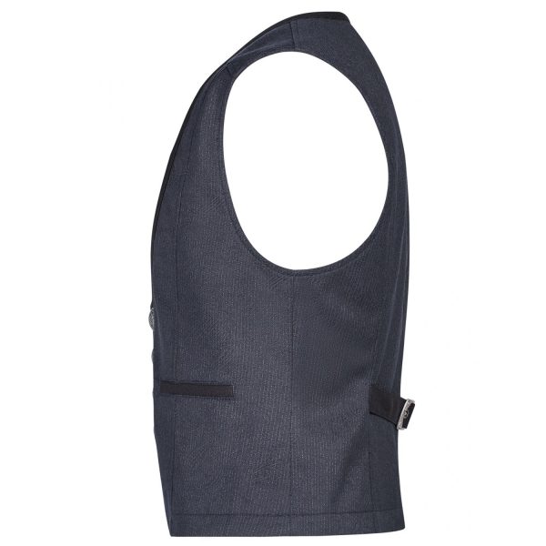 soldes PUNK RAVE Gilet Victorien ‘Hyacinthum Tenebris’ En Jacquard Bleu 9