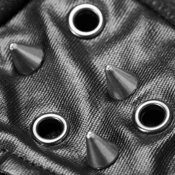 Officielle PUNK RAVE Harnais Boléro ‘Norra’ Noir 11