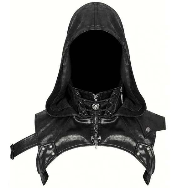 PUNK RAVE Harnais-Capuche ‘Assassin’s Creed’ Noir acheter en ligne 1