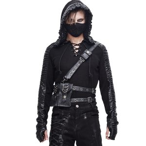 belle DEVIL FASHION Harnais Ceinture ‘Altaïr’ Noir 17