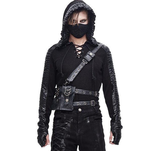belle DEVIL FASHION Harnais Ceinture ‘Altaïr’ Noir 3