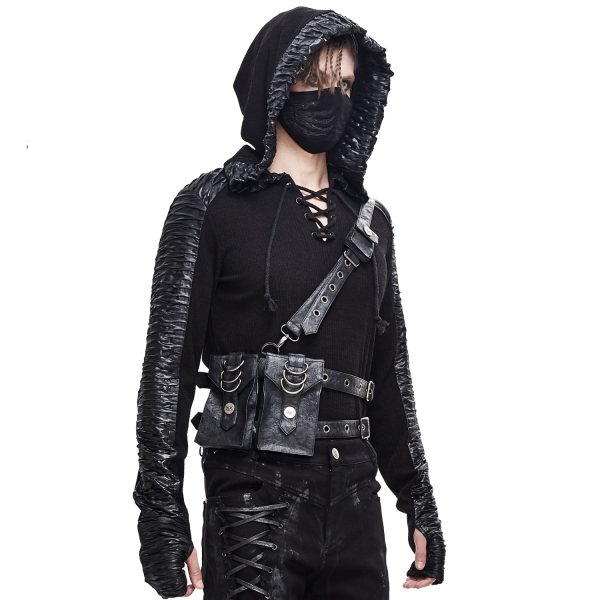 belle DEVIL FASHION Harnais Ceinture ‘Altaïr’ Noir 5