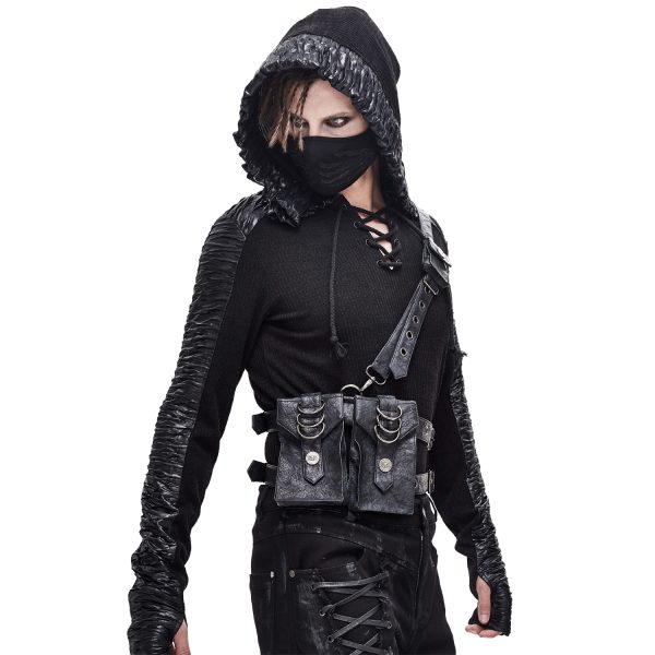 belle DEVIL FASHION Harnais Ceinture ‘Altaïr’ Noir 6