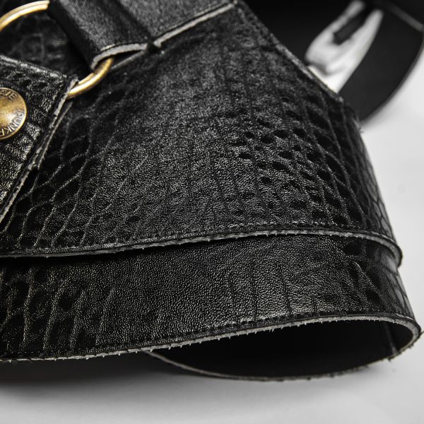 PUNK RAVE Harnais D’Epaule ‘Dracarys’ Noir boutiqued pas cher 10