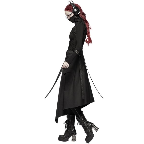 PUNK RAVE Harnais D’Epaule Gothique ‘Hegoa’ Noir grossiste en ligne 6