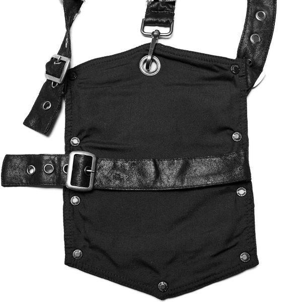 PUNK RAVE Harnais D’Epaule Steampunk ‘Catharsis’ Noir boutique en ligne france 18