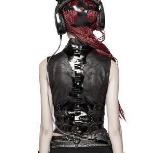 achetez PUNK RAVE Harnais ‘Scarabeus’ Noir 22