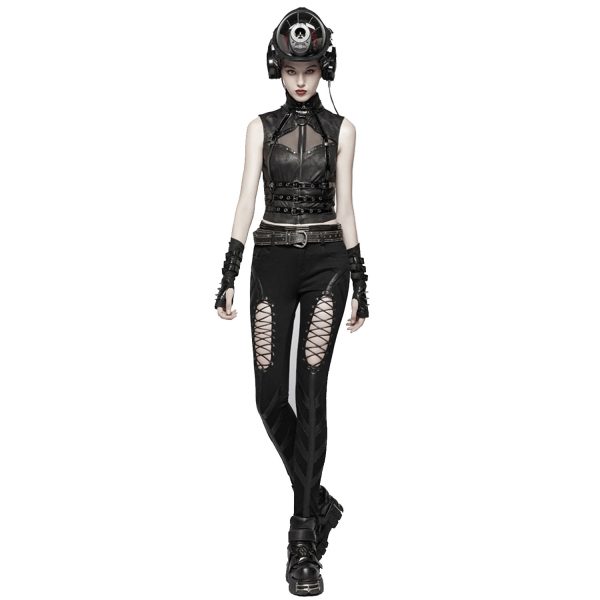achetez PUNK RAVE Harnais ‘Scarabeus’ Noir 6