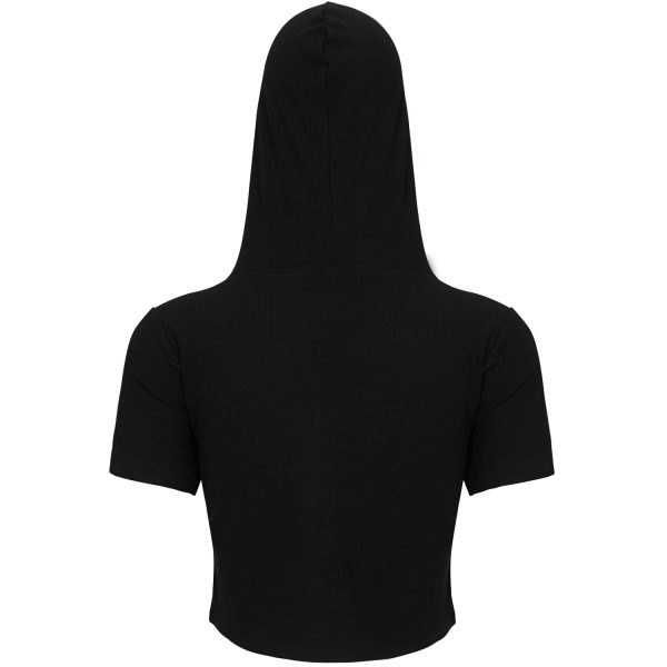 DEVIL FASHION Haut à Capuche ‘Pentagram’ Noir magasin paris 13