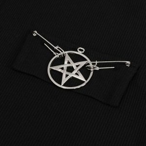 DEVIL FASHION Haut à Capuche ‘Pentagram’ Noir magasin paris 47