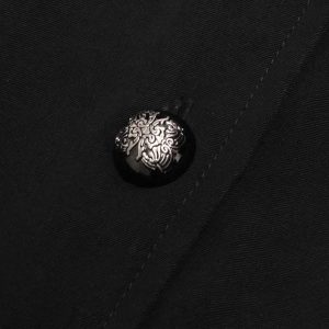 marque pas cher DEVIL FASHION Haut à Manches Longues ‘Furiosa’ Noir 56