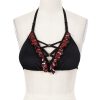 boutique en ligne DEVIL FASHION Haut De Bikini ‘Scotish’ Noir 58