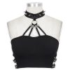 DEVIL FASHION Haut Sans Manches ‘Iona’ Noir grande surprise 40