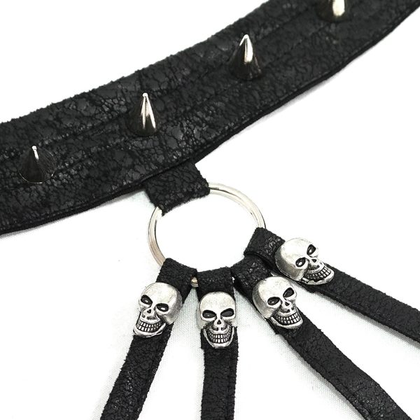 DEVIL FASHION Haut Sans Manches ‘Iona’ Noir grande surprise 14