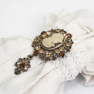 DEVIL FASHION Jabot ‘Ishmael’ Blanc Achat 25