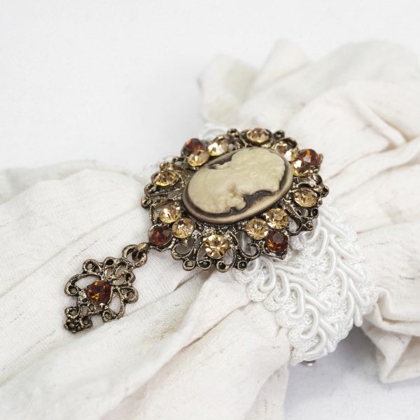 DEVIL FASHION Jabot ‘Ishmael’ Blanc Achat 9