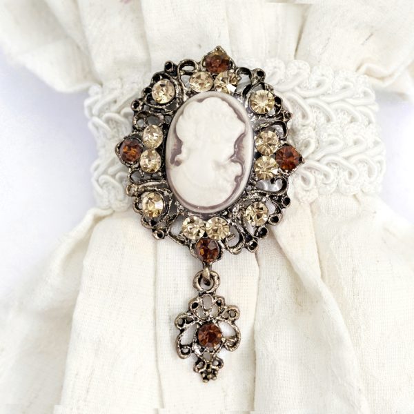 DEVIL FASHION Jabot ‘Ishmael’ Blanc Achat 10