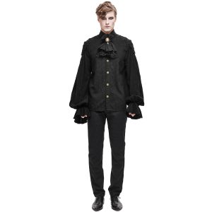 Promotio de vente DEVIL FASHION Jabot ‘Ishmael’ Noir 20