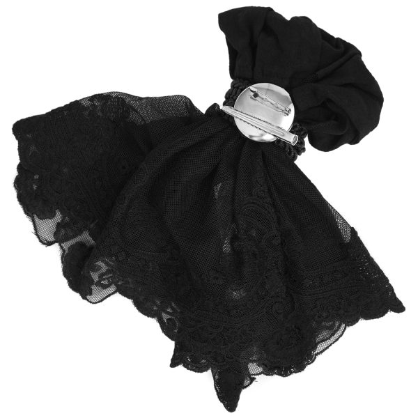 Promotio de vente DEVIL FASHION Jabot ‘Ishmael’ Noir 7
