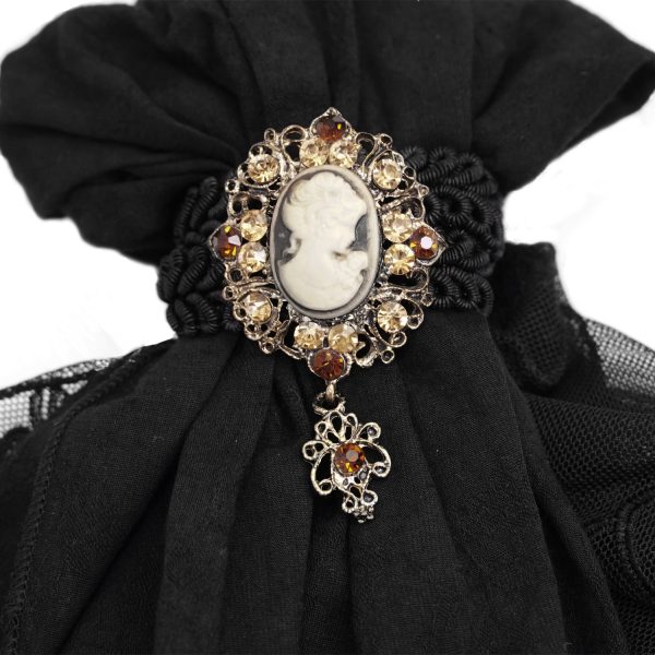 Promotio de vente DEVIL FASHION Jabot ‘Ishmael’ Noir 8