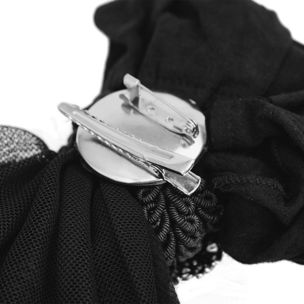 Promotio de vente DEVIL FASHION Jabot ‘Ishmael’ Noir 9