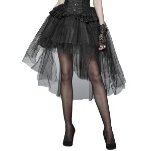 Prix très abordable Pyon Pyon Jupe Asymétrique ‘Lyriel’ Noire 31