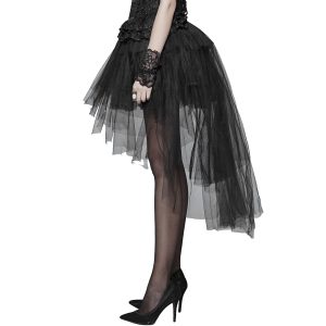 Prix très abordable Pyon Pyon Jupe Asymétrique ‘Lyriel’ Noire 35