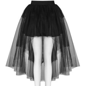 Prix très abordable Pyon Pyon Jupe Asymétrique ‘Lyriel’ Noire 37