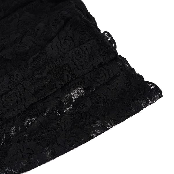 DEVIL FASHION Jupe De Plage ‘Narcissa’ En Dentelle Noire remise en ligne 15