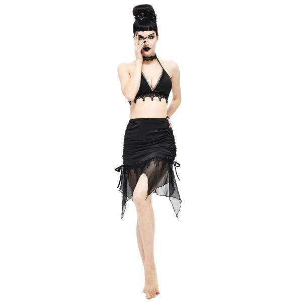 commentaire favorable DEVIL FASHION Jupe De Plage ‘Willow’ Noire 3