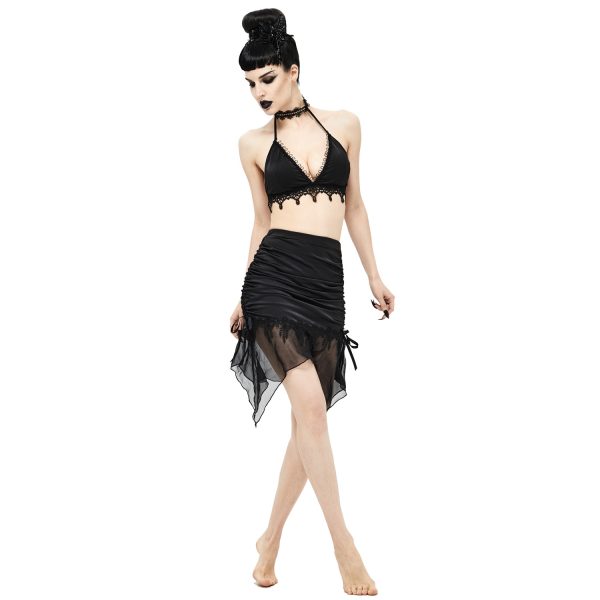commentaire favorable DEVIL FASHION Jupe De Plage ‘Willow’ Noire 5
