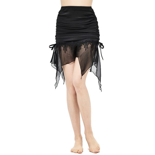 commentaire favorable DEVIL FASHION Jupe De Plage ‘Willow’ Noire 8