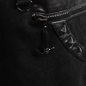 PUNK RAVE Jupe Pour Hommes ‘Thanos’ Noire Couleurs variées 49