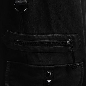 PUNK RAVE Jupe Pour Hommes ‘Thanos’ Noire Couleurs variées 51