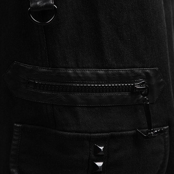 PUNK RAVE Jupe Pour Hommes ‘Thanos’ Noire Couleurs variées 17