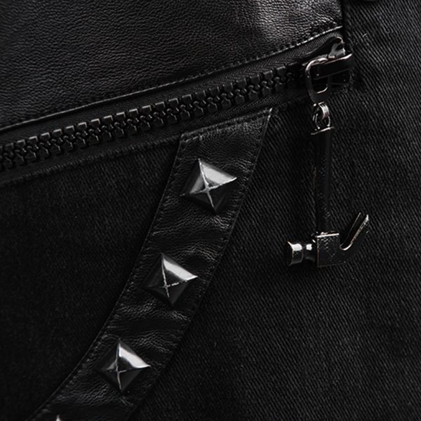 PUNK RAVE Jupe Pour Hommes ‘Thanos’ Noire Couleurs variées 19