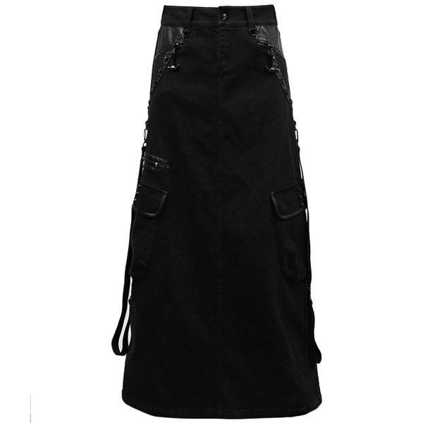 PUNK RAVE Jupe Pour Hommes ‘Thanos’ Noire Couleurs variées 7