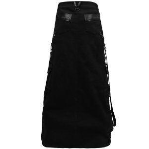 PUNK RAVE Jupe Pour Hommes ‘Thanos’ Noire Couleurs variées 33