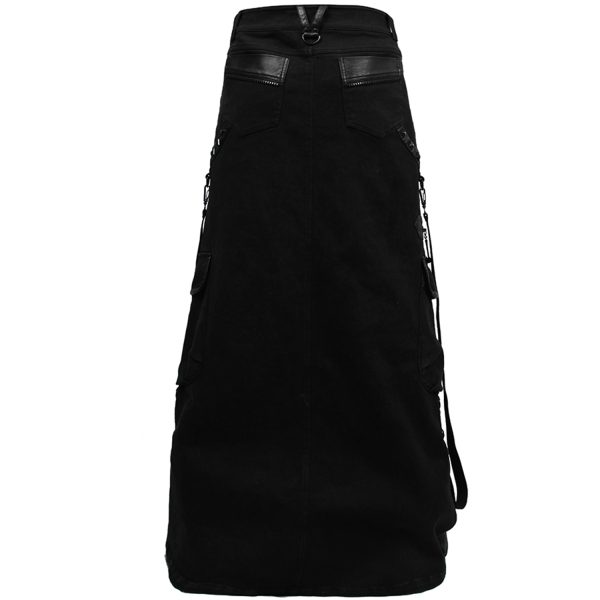 PUNK RAVE Jupe Pour Hommes ‘Thanos’ Noire Couleurs variées 8